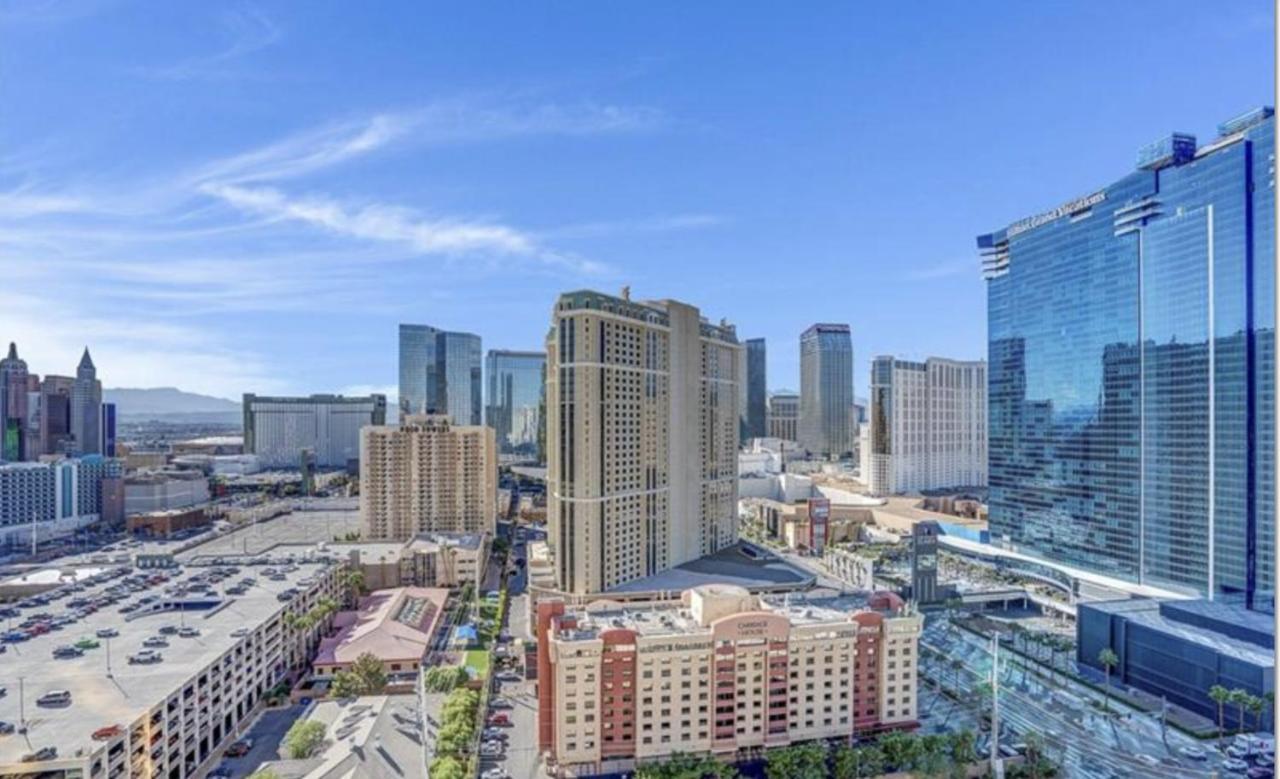 Balcony Full Strip View Suite Mgm Signature Free Valet ลาสเวกัส ภายนอก รูปภาพ