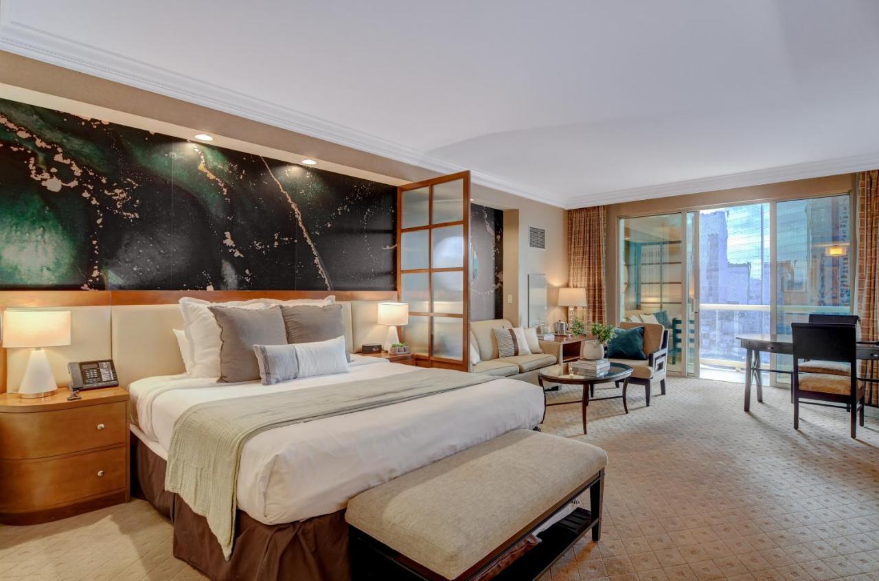 Balcony Full Strip View Suite Mgm Signature Free Valet ลาสเวกัส ภายนอก รูปภาพ