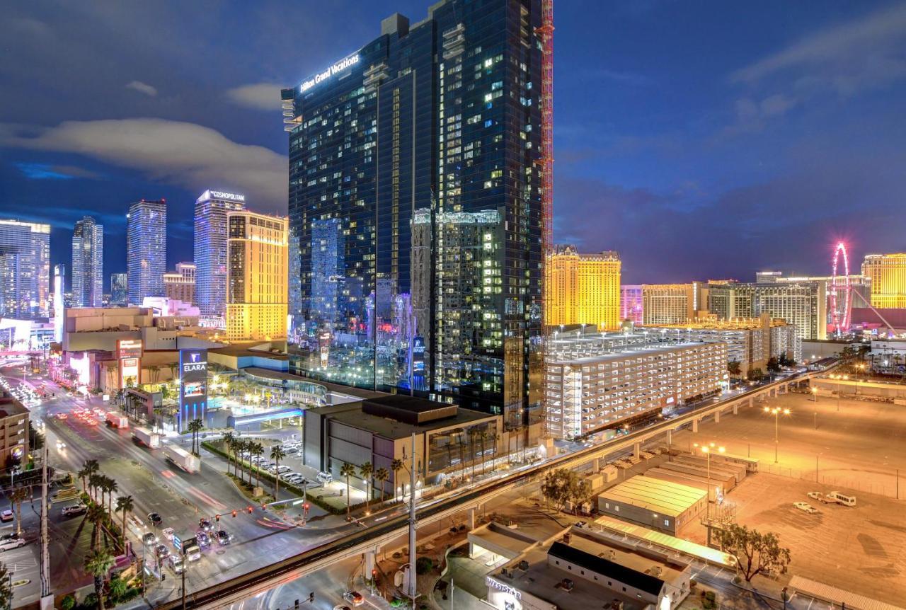 Balcony Full Strip View Suite Mgm Signature Free Valet ลาสเวกัส ภายนอก รูปภาพ